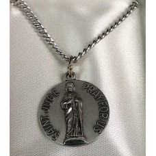 St. Jude Medal with Chain